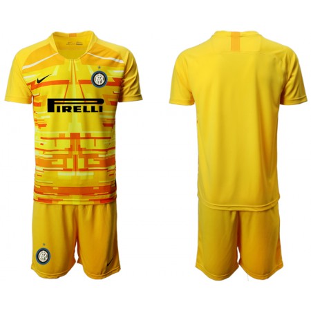 Billiga Fotbollströjor Inter Milan Målvakt Barn tröja II 2019/20 Kortärmad